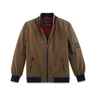 Parade Men Khaki Tear Resistant Abrasion Resistant Bomber Jacket Zipper Size L OTTAWA 3 17OTTAWA1478TL