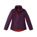 Parade Water Repellent Down Jacket for Women XL Purple Outer Nylon Ripstop Lining Polyester Zipper 17OCALA*1783TXL