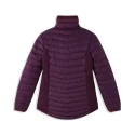 Parade Water Repellent Down Jacket for Women XL Purple Outer Nylon Ripstop Lining Polyester Zipper 17OCALA*1783TXL