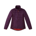 Parade Water Repellent Down Jacket for Women XL Purple Outer Nylon Ripstop Lining Polyester Zipper 17OCALA*1783TXL