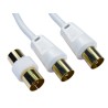 RS PRO 50 m RF Coaxial Coaxial Cable 75 Ω White Terminated 192-4502