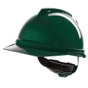 MSA Safety V-Gard 500 Green Safety Helmet Ventilated Adjustable GV442-0000000-000