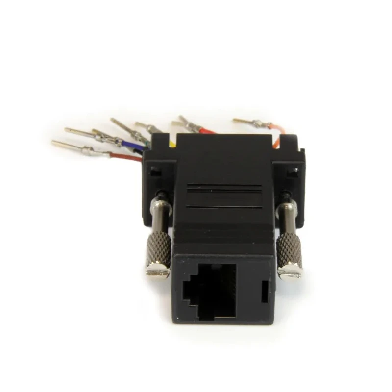 StarTech.com D-Sub Adapter 9-Way D-Sub to Male Male RJ45 Female Female GC98MF