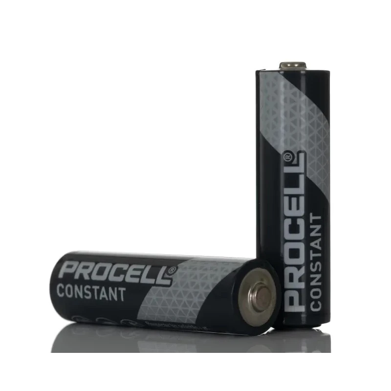 Duracell Procell Constant Alkaline AA Battery 1.5 V 3.125Ah 638 Pieces Flat Termination 50.5mm Height 14.5mm 5000394149076