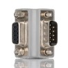 StarTech.com Right-Angled D-Sub Adapter 9-Way Male to Female Through Hole 30mm GC99MFRA2