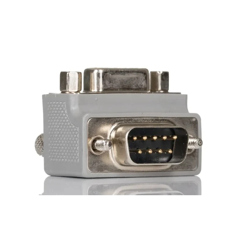 StarTech.com Right-Angled D-Sub Adapter 9-Way Male to Female Through Hole 30mm GC99MFRA2