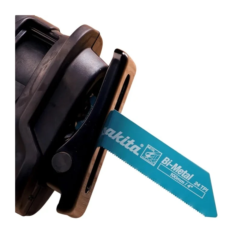 Makita Reciprocating Saw Blade 5-Piece 100 mm Bi-Metal, 24 Teeth Per Inch B-20395
