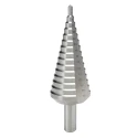 Makita High Speed Steel Specialist Step Drill Bit 4-32 mm Diameter, Tri-Flat Shank, 6 mm Shank Size D-40107