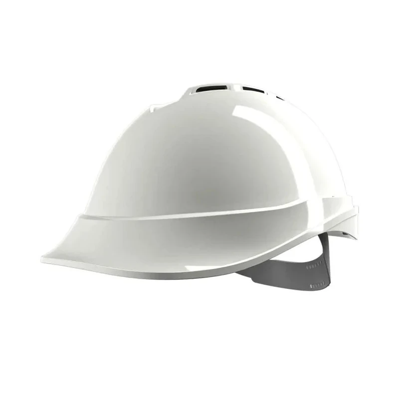 MSA Safety V-Gard 200 White Ventilated Adjustable Safety Helmet GV611-0000000-000