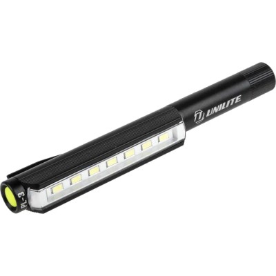 Unilite Handheld Inspection Lamp, 275 Lumen, IPX4 Water Resistant, Aircraft Aluminium Housing, 1.5V 