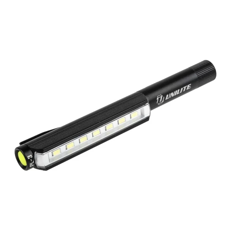 Unilite Handheld Inspection Lamp, 275 Lumen, IPX4 Water Resistant, Aircraft Aluminium Housing, 1.5V 