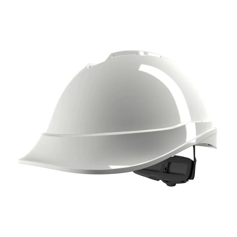 MSA Safety White Safety Helmet V-Gard 200 Adjustable GV712-0000000-000