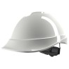 MSA Safety White Safety Helmet V-Gard 200 Adjustable GV712-0000000-000
