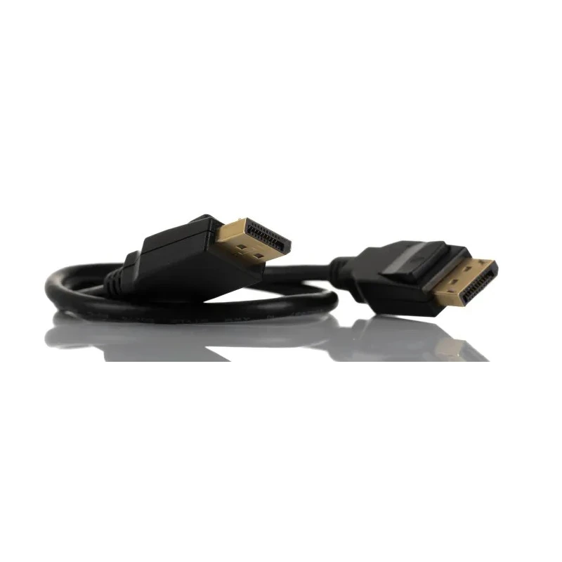 RS PRO Polyvinyl Chloride DisplayPort to DisplayPort Cable Male to Male 500 mm 195-4906
