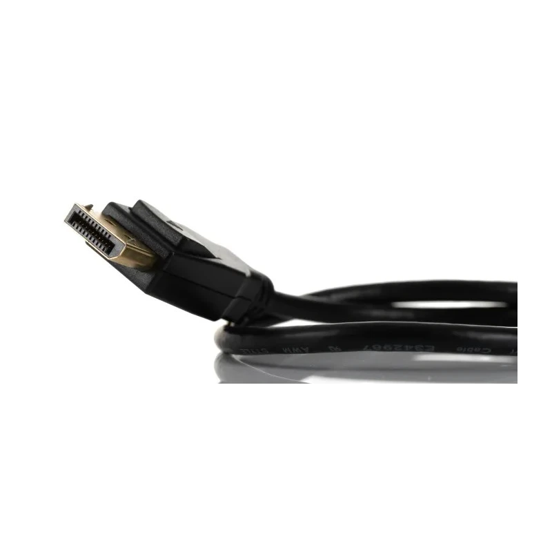 RS PRO Polyvinyl Chloride DisplayPort to DisplayPort Cable Male to Male 500 mm 195-4906