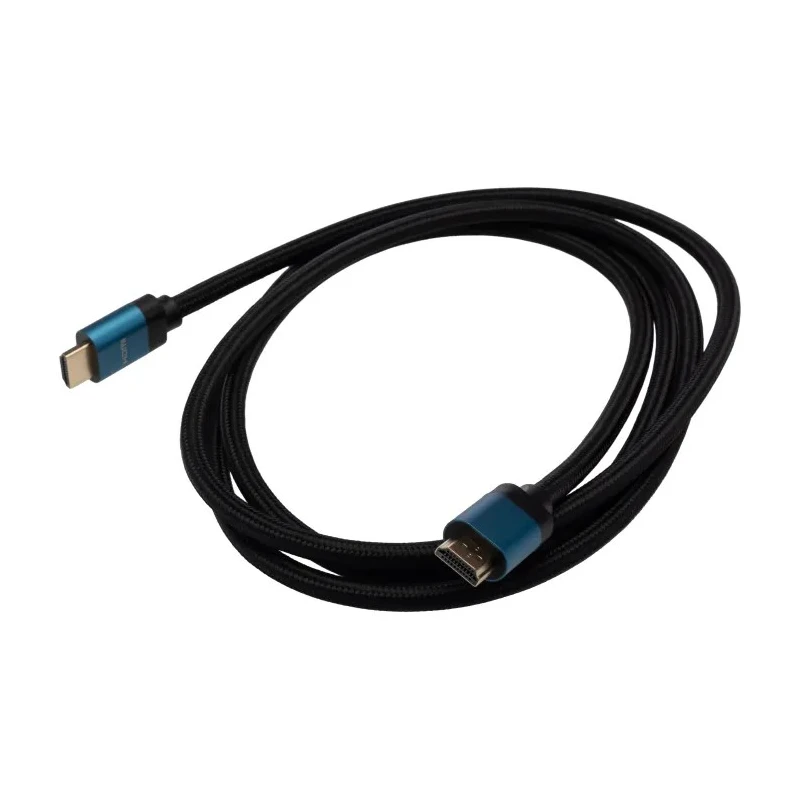 RS PRO 2 m 8K @ 60Hz HDMI Cable Male to Male HDMI 2.1 Black 195-4891