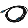 RS PRO 2 m 8K @ 60Hz HDMI Cable Male to Male HDMI 2.1 Black 195-4891