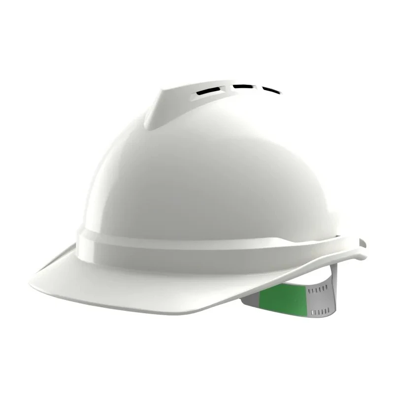 MSA Safety V-Gard 500 White Ventilated Adjustable Safety Helmet GV411-0000000-000