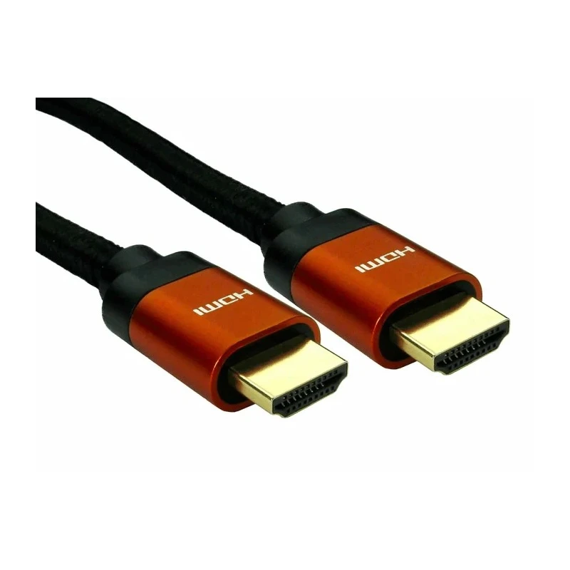 RS PRO 3 m 8K HDMI Cable Male HDMI to Male HDMI Black 195-4896