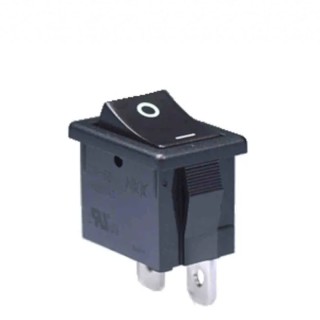 NKK Switches Rocker Switch SPST On-Off Panel Mount Polyamide Housing 6A 125V AC CWSB11AA1H