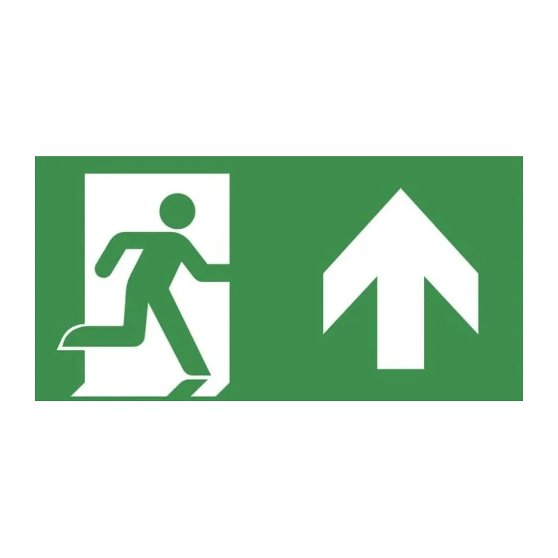 EMERGI-LITE Ceiling Emergency Exit Legend Vandal Resistant Cast Aluminium Enclosure 25.4mm 7TCA091350R3273 XEN5V31