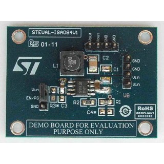 STMicroelectronics Demonstration Board Power Management for ST1S40 PWM Synchronous Step-Down Regulator STEVAL-ISA084V1