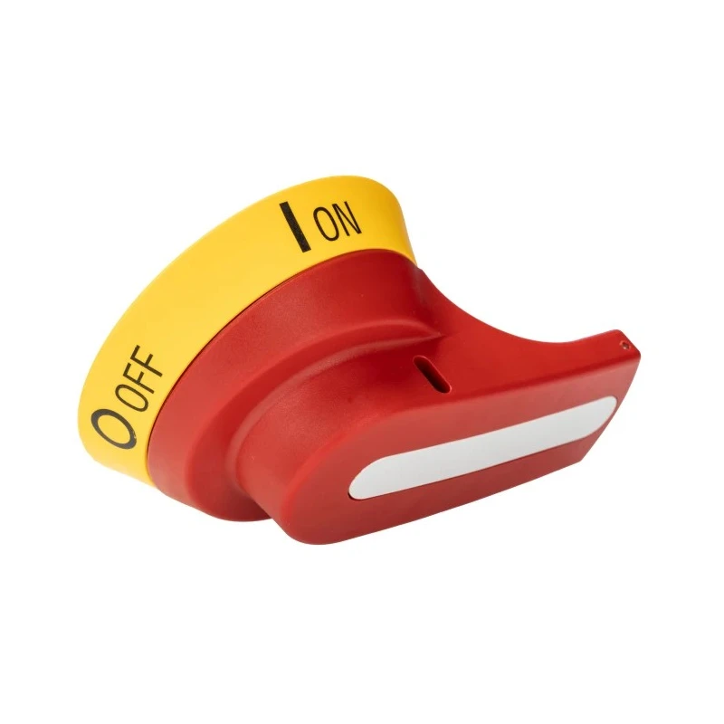 Lovato Electric Rotary Handle Yellow Red 103.6 mm GAX Series GAX66N
