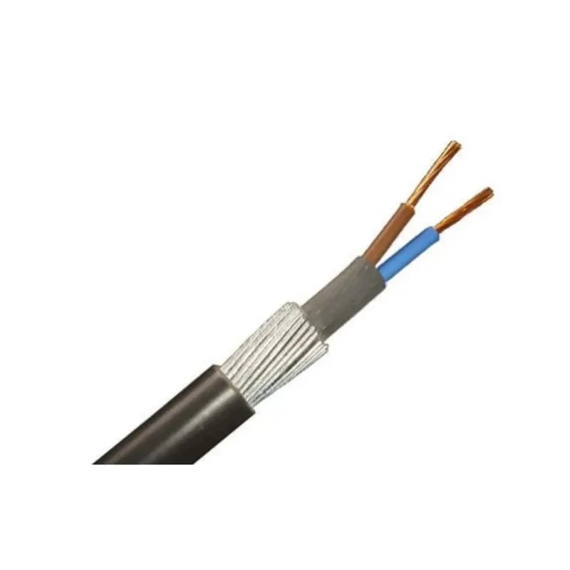 RS PRO 2 Core Power Cable Black 2.5mm² 90 °C 50 m Polyvinyl Chloride 196-4662
