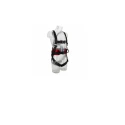 3M Fall Arrest Harness with Hip Padding, 140 kg Weight Capacity, Adjustable Straps, Red/Black, Size ML 1161634