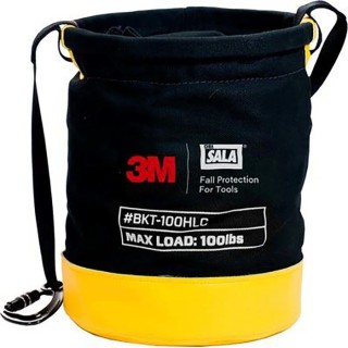 3M Safety Equipment Bag Canvas Black, Yellow 45.4kg Capacity ANSI Z359.16 1500133