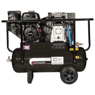 SIP Portable 5.1 kW Belt Driven Air Compressor, 10.3 bar Max Pressure, 50 L Tank Capacity, 230 V 4328