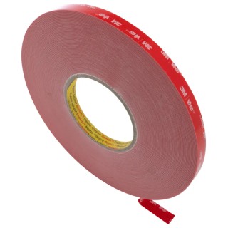 3M VHB LSE White Acrylic Foam Double Sided Tape 12mm Width x 33m Length x 0.6mm Thickness LSE-060WF 12X33