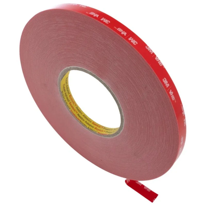3M VHB LSE White Acrylic Foam Double Sided Tape 12mm Width x 33m Length x 0.6mm Thickness LSE-060WF 12X33