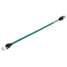 Omron XS6 Cat6a Ethernet Cable 48 Core Green Low Smoke Zero Halogen Jacket 300mm
