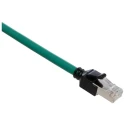 Omron XS6 Cat6a Ethernet Cable 48 Core Green Low Smoke Zero Halogen Jacket 300mm 