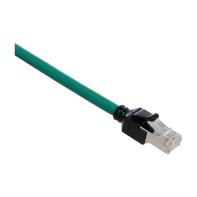 Omron XS6 Cat6a Ethernet Cable 48 Core Green Low Smoke Zero Halogen Jacket 300mm 
