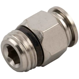 RS PRO 57 Series Pneumatic Fitting 6mm Push-in, Male, 1/8 in Threaded-to-Tube Connection 197-7651