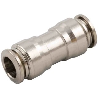 RS PRO Pneumatic Fitting Metal Push-In Connector 6mm to 4mm Nickel Plated Brass 20 bar 80°C 197-7705