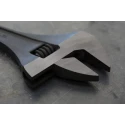 Teng Tools Adjustable Wrench, 60 mm Jaw Capacity, 450 mm Overall Length, Chrome Vanadium Metal Handle 4007