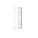 RS PRO 57 Series Nickel Plated Brass Pneumatic Double Joint Push-in Fitting, 10 mm Connection 197-7880