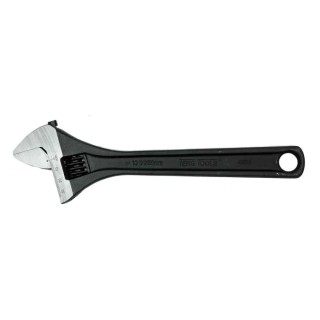 Teng Tools Adjustable Wrench 33 mm Jaw Capacity 250mm Overall Length Metal Handle 4004