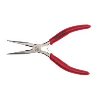 Teng Tools 1-Piece Mini Long Nose Plier Straight 140mm Overall Length MBM461