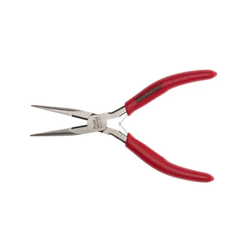 Teng Tools 1-Piece Mini Long Nose Plier Straight 140mm Overall Length MBM461