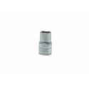 Teng Tools 1/2 in Drive 13 mm 12 Point Bi-Hexagon Socket, Satin Finish, Chrome Vanadium Steel, 38mm Overall Length M120513-C