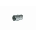 Teng Tools 1/2 in Drive 18 mm 12 Point Bi-Hexagon Chrome Vanadium Socket M120518-C