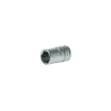 Teng Tools Socket 1/2 in Drive 15 mm 6 Point Bi-Hexagon Satin Finish 38mm Overall Length M1205156-C