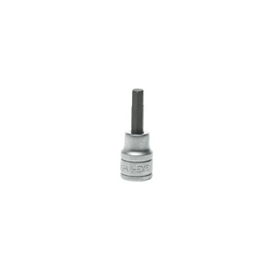 Teng Tools 3/8 in Drive 6 mm Bit Socket Chrome Plated Alloy Steel 49.5mm Overall Length M381506-C