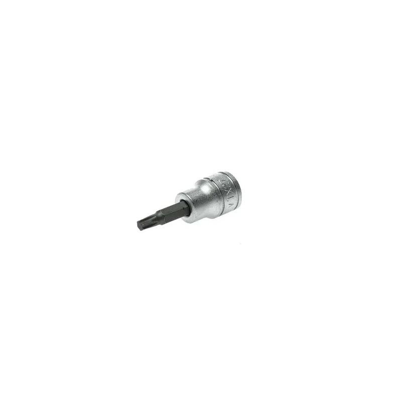 Teng Tools 3/8 in Drive TX27 Bit Socket Square Drive Alloy Steel Chrome Finish 18mm Overall Length TX27