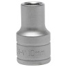 Teng Tools 1/2 in Drive 10 mm 6 Point Bi-Hexagon Socket Chrome Vanadium Steel Satin Finish M1205106-C