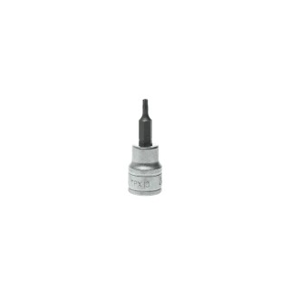Teng Tools 3/8 in Drive TPX10 Bit Socket Alloy Steel Chrome Finish 18mm Length TPX10